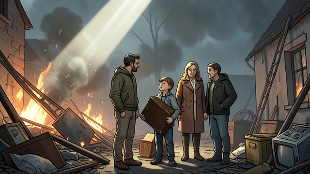 A House Lost to Fire from "The Boys in the Boat". The Home Burns Emergency A fire destroys the family house in Spokane.