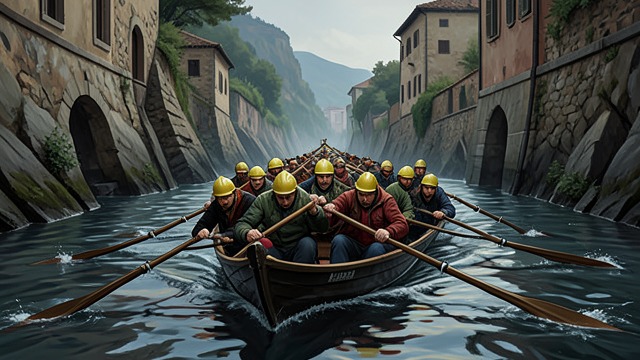 A Crew That Springs Forward from "The Boys in the Boat". Resilience at the Finish Pressure In the final race, wind, illness, a bad start, and the protected lanes of the competition seem to work against Washington.
