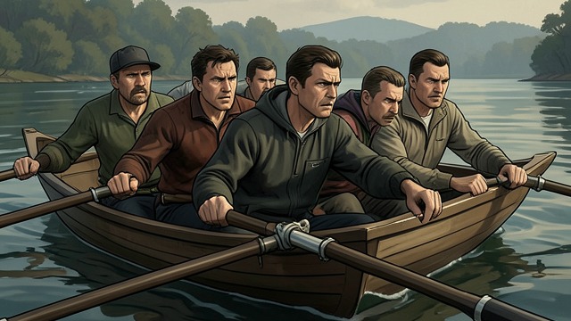 Trust in the Final Sprint from "The Boys in the Boat". A Different Kind of Strength Choice In the Olympic final, Joe can do no more by himself than continue the next stroke.