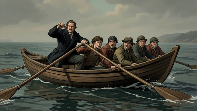 Moch's Psychological Game from "The Boys in the Boat". Provoked into Mistakes Tactics When Bobby Moch steers a rival boat against the sophomores, he uses their irritation with Bob Green to time sudden surges.