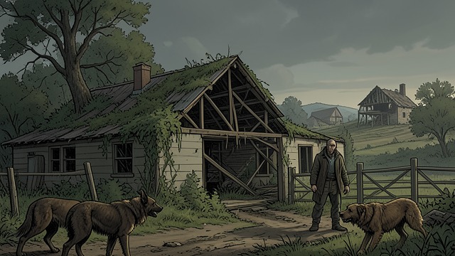 Farm and Financial Collapse from "The Boys in the Boat". The Farm Unravels Building Harry and Joe work on a half-finished house near Sequim, raising animals and trying to make a living from the property.