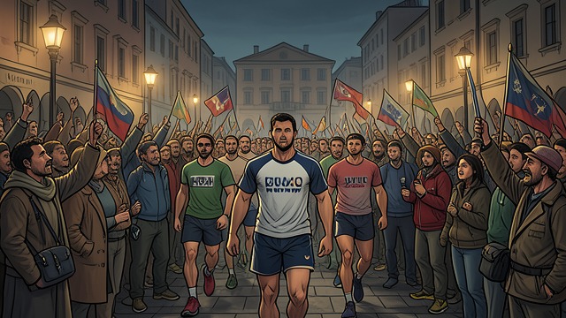 Participation in Berlin from "The Boys in the Boat". An Answer Without Resolution Arrival American athletes enter Berlin welcomed by crowds and carefully managed hospitality.