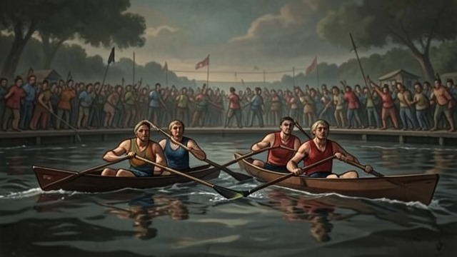 The Trials Settle the Question from "The Boys in the Boat". America's Olympic Selection Preliminary Heats California wins its qualifying heat at Princeton faster than Washington, reviving doubts about Washington’s…
