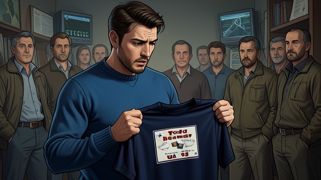 A Jersey Saved for Home from "The Boys in the Boat". Protecting the Prize Preparation On the voyage to Europe, Joe examines his Olympic uniform and thinks about the jersey he will wear in competition.