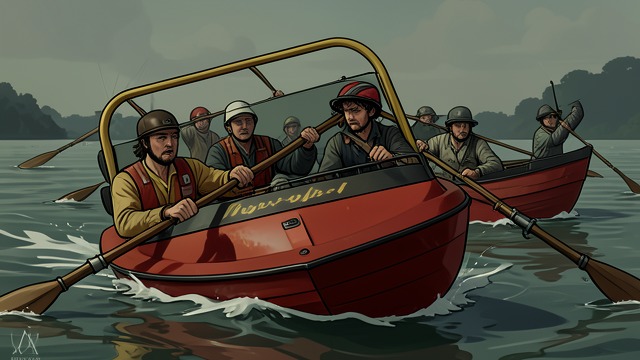 Control in the Boat from "The Boys in the Boat". The Individual Oarsman Habit Joe often rows as if he must move the boat by himself.