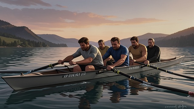 The Fall Into the Stroke from "The Boys in the Boat". Faith Without Reservation Release During the final sprint, Joe understands that he cannot control the result beyond giving himself fully to each stroke.