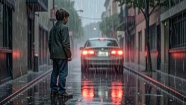 The Car Leaves from "The Boys in the Boat". A Child Left Behind Separation Harry tells Joe that he must stay in Sequim while the rest of the family leaves.