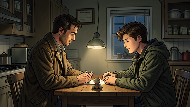 A House After Loss from "The Boys in the Boat". Rebuilding the Family Bereavement After Thula dies, Harry is left with four children and asks Joe to return when he builds a new house.