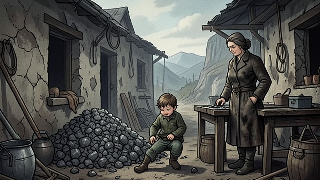 Isolation at the Mine from "The Boys in the Boat". A Narrowing Life Hardship At the Gold and Ruby mine, Thula lives in a rough camp, cares for young children, and struggles to practice in difficult conditions.