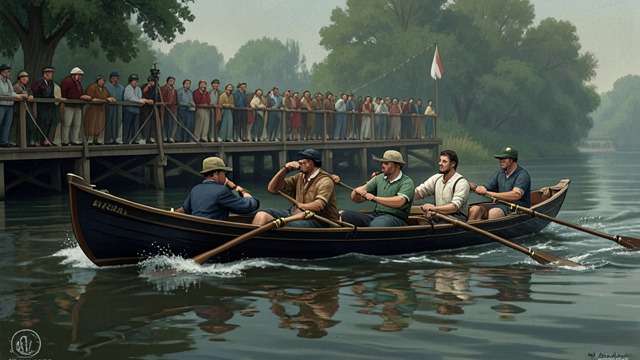 A Western Program Gains Notice from "The Boys in the Boat". Results on the Hudson Breakthrough Washington victories at Poughkeepsie demonstrate that the western program can defeat established eastern crews.