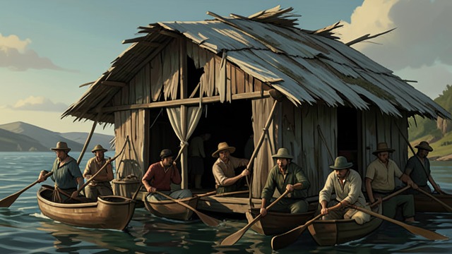 A Story Repeated to New Rowers from "The Boys in the Boat". The Shell House Story Memory The surviving shell is displayed at the University of Washington Conibear Shellhouse.