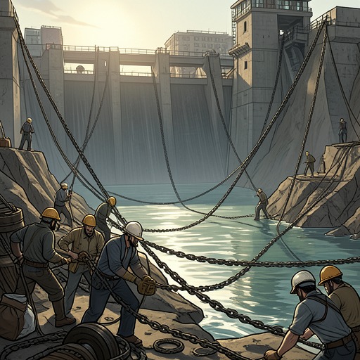 The Grand Coulee Summer from "The Boys in the Boat". This thread follows Joe Rantz’s dangerous work at Grand Coulee and the friendships formed among the dam workers.
