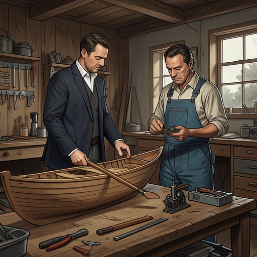 A Boat Built to Spring Back from "The Boys in the Boat". This thread follows how cedar becomes a technical innovation and a metaphor for the crew's resilience.