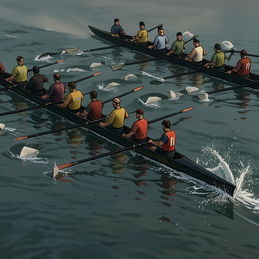 Swing as the Crew's Shared Language from "The Boys in the Boat". This thread follows rowing swing from a technical ideal to a physical experience of shared timing and identity.