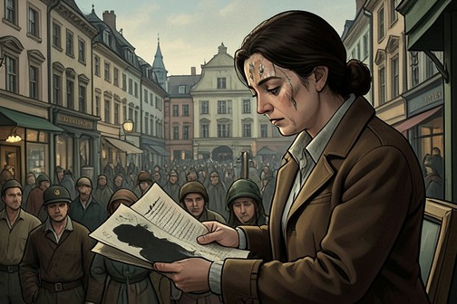 Lani认出Gayle Stryker是危险人物,《亡灵节》中的场景。拉妮·沃克认出盖尔·斯特赖克后,原本令人不安的异象变成了一个迫在眉睫的警告。一张报纸照片确认了那个曾出现在拉妮先前异象中的女人;随附的报道和母亲的讲述,则将盖尔一家与布兰登·沃克正在调查的那名遇害女孩联系起来。拉妮还无法解释危险是什么,也没能给父亲留下警告,因此她依照胖裂·奥蒂斯和娜娜·达德教给她的护佑之法作出回应。