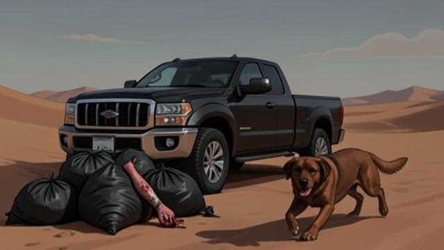 A Body in Pieces from "Day of the Dead". A Desert Discovery The witness and the remains While walking near Fast Horse Ranch, Sue Lammers saw a man moving between a dark pickup and the desert.
