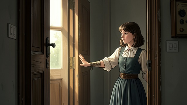Welcome After Goodbye from "Foster". Welcome After Goodbye An open invitation Before leaving, Edna says the girl is welcome again at any time. John asks her to keep her books and earn gold stars.
