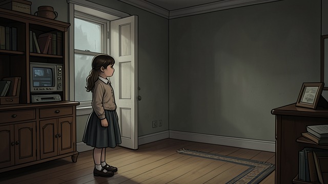 An Empty Place from "Foster". An Empty Place Absence noticed The girl sees no child in the house.