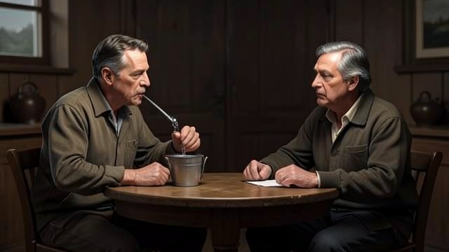 Reading Adults’ Silences from "Foster". Reading Adults’ Silences Watching the men The girl observes Dan and John Kinsella talking about weather, cattle, and farming rather than themselves.