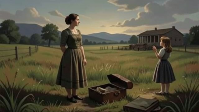 The Missing Belongings from "Foster". The Missing Belongings An overlooked suitcase The girl realizes that Dan has forgotten her clothes and belongings.