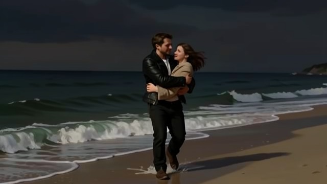 The Beach’s Open Water from "Foster". The Beach’s Open Water A different scale At the strand, the sea stretches into darkness toward England.
