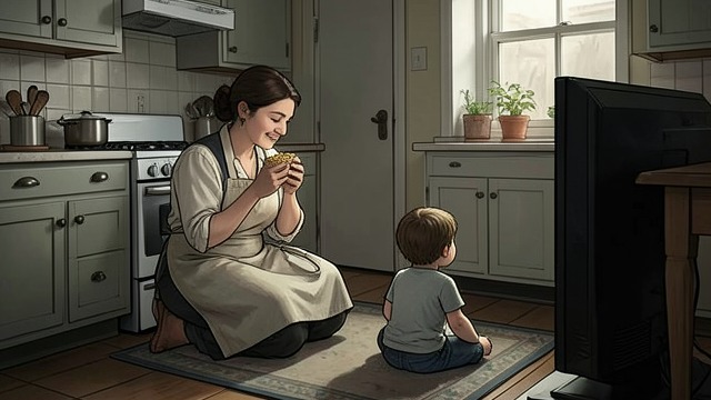 The Weetabix Secret from "Foster". The Weetabix Secret A shared ritual Edna eats dry Weetabix and presents it as a secret complexion recipe.