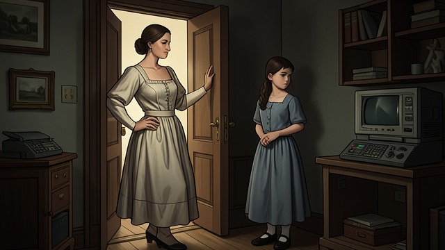 The Questions in Gorey from "Foster". The Questions in Gorey A stranger’s assumption A woman asks whose child the girl is and tells Edna that the child must be company for her.