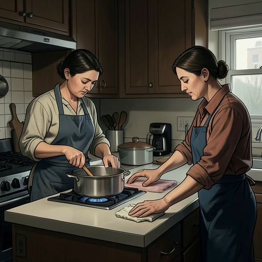 The Kinsella Marriage from "Foster". John and Edna’s marriage appears through ordinary cooperation, private friction, and shared grief rather than explicit explanation.