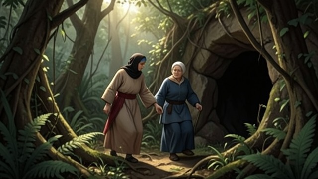 The Secret Path from "The Summer Book". The Secret Path A place made by Sophia Sophia leads Grandmother through a private route to a cave hidden beyond shore plants and woods.