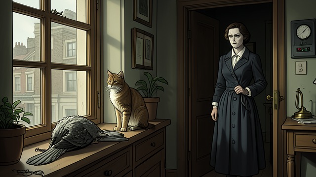 The First Dead Bird from "The Summer Book". The First Dead Bird Instinct causes distress Moppy brings a bird to the house, and Sophia is horrified by the blood.