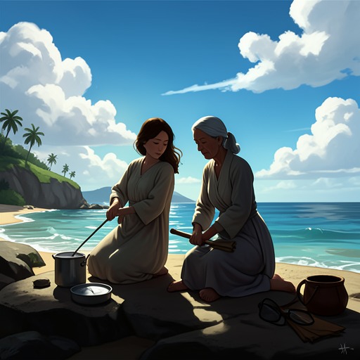 A Summer of Shared Life from "The Summer Book". This thread follows Sophia and Grandmother as ordinary island routines become a changing language of trust, independence, and care.