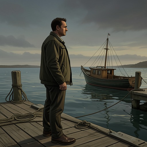 Verner's Late Rebellion from "The Summer Book". Verner's visit reveals a conflict between the life others organize for him and his wish to choose a meaningful activity himself.