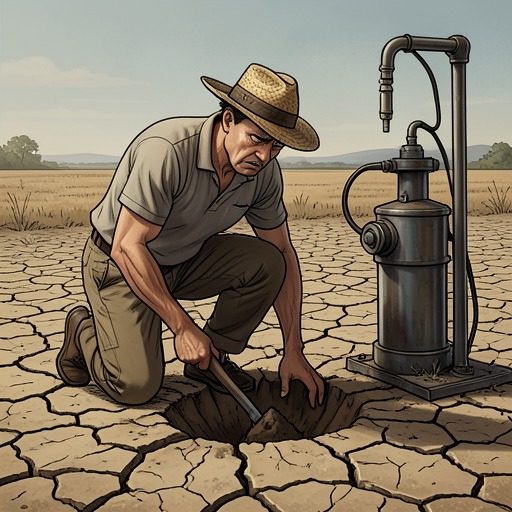 The Island's Drought Crisis from "The Summer Book". The conflict between imported cultivation and scarce water grows until the family must improvise a dangerous solution.