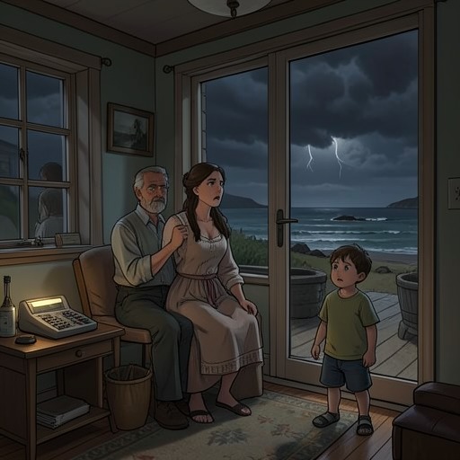 The Omens and the Father's Safety from "The Summer Book". This conflict follows Sophia's growing fear that superstition and crossed objects foretell danger to her father.