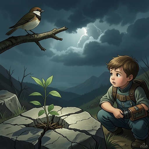 Nature's Delicate Resilience from "The Summer Book". This flow examines how plants, animals, weather, and human intervention reveal both nature's fragility and capacity to recover.