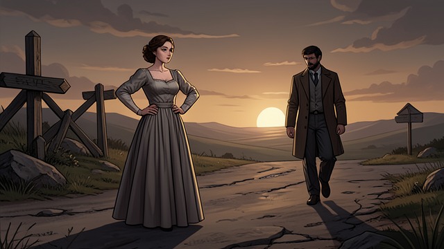 A Choice Without Resolution from "Lady Chatterley's Lover". A Choice Without Resolution Refusing the old arrangement Connie tells Clifford that she loves Oliver Mellors and will not return to live as his wife.