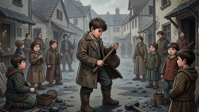 A Tevershall Childhood from "Lady Chatterley's Lover". A Tevershall Childhood A working-class beginning Oliver Mellors is born to a collier’s family and grows up in the Tevershall community.
