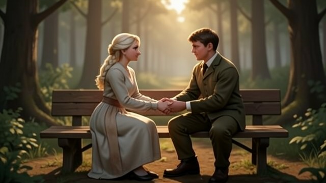 A Rival in the Pines from "Bonjour tristesse". A Rival in the Pines A persuasive performance Elsa appears with Cyril in places where Raymond may see them. Her beauty and laughter provoke his jealousy.