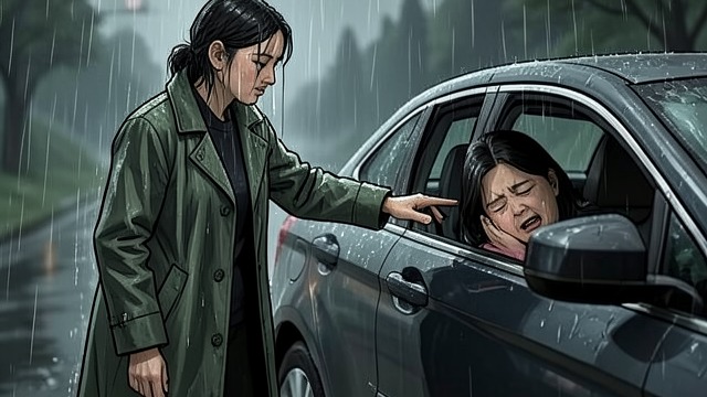 Recognition at the Car from "Bonjour tristesse". Recognition at the Car A person revealed Seeing Anne cry breaks the idea that she is merely a controlling force.