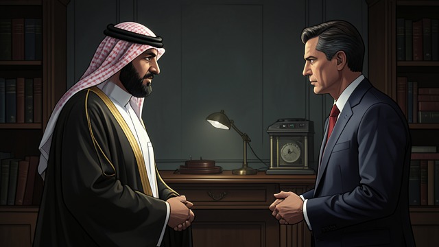 The Dismissive Reply from "September 11". The Dismissive Reply Rejection of concern According to the passage, the reply is that the United States does not care what Abdullah or other Arabs think.