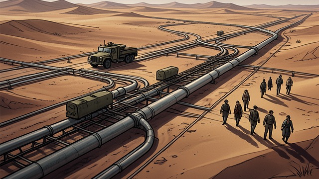 Regional Power Networks from "September 11". Regional Power Networks Strategic access The new bases are linked to resources, energy routes, and a wider military network.