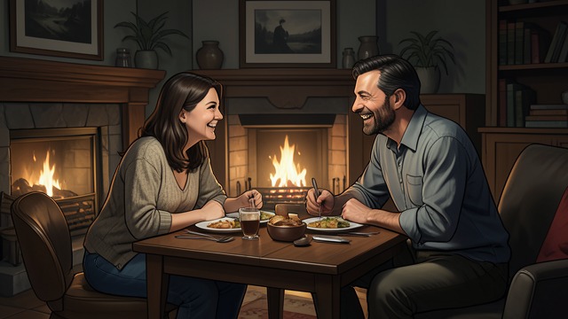 A Glimpse Beyond Routine from "Never Kiss a Man in a Christmas Jumper". A Glimpse Beyond Routine Unexpected company After the collision, Maggie agrees to let Marco recuperate in her home.