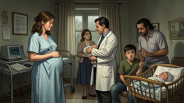 A Brother’s Crisis Becomes a Departure from "Never Kiss a Man in a Christmas Jumper". A Brother’s Crisis Becomes a Departure Sudden family upheaval After Luca’s Christening, Leah goes into labour early.
