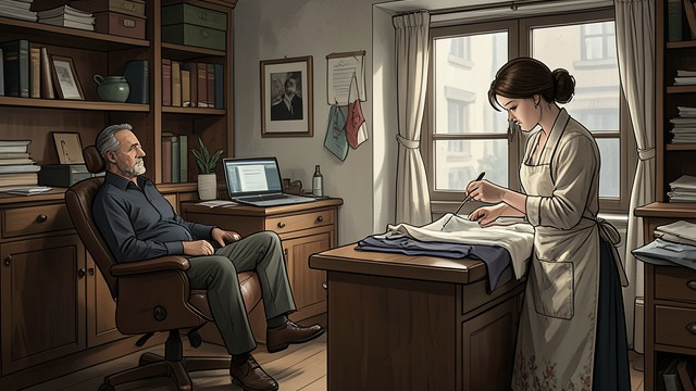 The Shop as a Workroom from "Never Kiss a Man in a Christmas Jumper". Returning to a Useful Role A change of scene Maggie brings Marco to Ellen’s Empire while she works, letting him leave the house and set up his laptop in the…