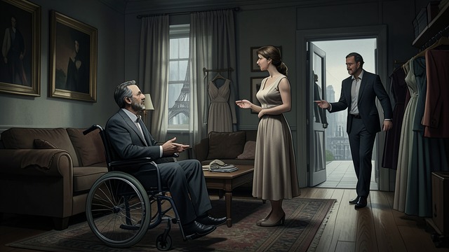 A Household Takes Shape from "Never Kiss a Man in a Christmas Jumper". Conversation After the Noise Unexpected company After practical difficulties with the wheelchair, medication, and takeaway, Maggie and Marco settle into…