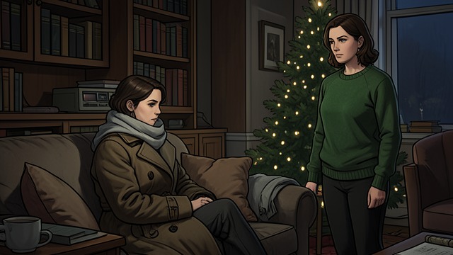 The Conflicting Stories from "Never Kiss a Man in a Christmas Jumper". Two Versions of Christmas A story for each person Maggie lets Ellen believe that Paddy will be around for Christmas and lets Paddy assume that Ellen will be…