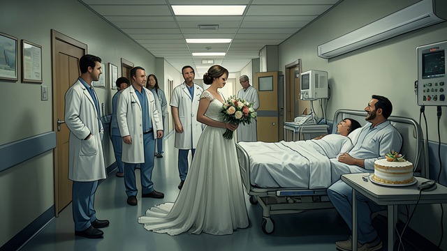 Isabel’s Hospital Ceremony from "Never Kiss a Man in a Christmas Jumper". A Wedding Rebuilt Around Hope An altered plan Isabel’s wedding was meant to be a joyful Christmas Eve ceremony, but Michael’s sudden deterioration changes the…