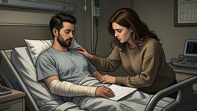 Learning to Accept Care from "Never Kiss a Man in a Christmas Jumper". Learning to Accept Care Resistance and frustration Marco is unhappy about being sent to Maggie’s home and resents the limits imposed by his broken leg.