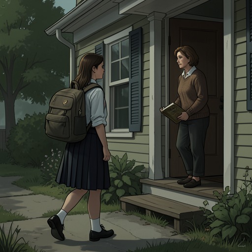 Ellen’s First Steps Away from Home from "Never Kiss a Man in a Christmas Jumper". Ellen’s movement toward adult independence tests her closeness with Maggie, while her return to the family circle shows that growing up need not mean…