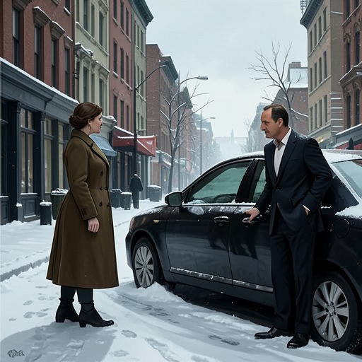 Three Encounters in a Snowbound Oxford from "Never Kiss a Man in a Christmas Jumper". This flow traces how an accidental collision turns a fleeting attraction between Maggie O’Donnell and Marco Cavelli into an unexpected, life-altering…